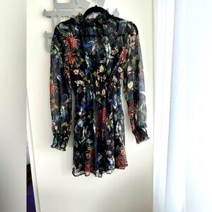 Zara floral dress